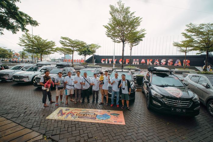 Santa Fe Owners Community Indonesia (SOCI) bareng Dashcam 70mai berkeliling Sulawesi