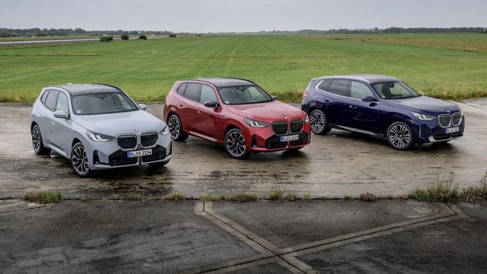 Keluarga BMW X3 generasi terakhir