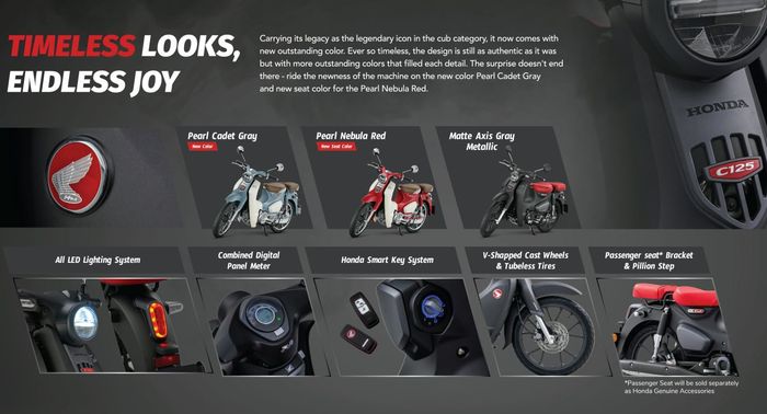 fitur Honda Super Cub C125