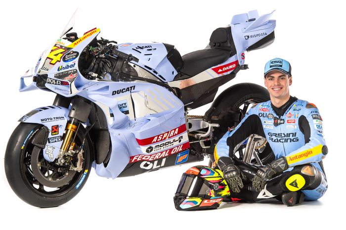  Fermin Aldeguer diharapkan memberi angin segar untuk tim Gresini Racing di MotoGP 2025