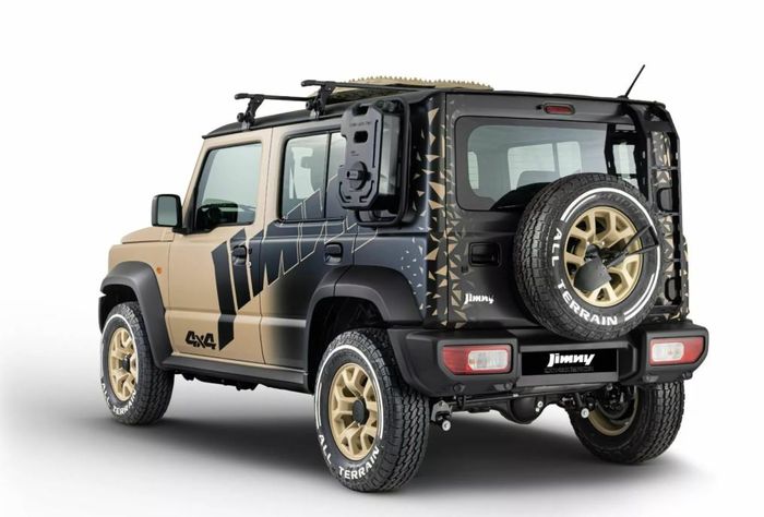 bagian belakang Suzuki Jimny Conqueror Concept