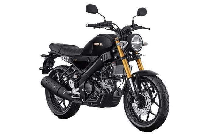 Yamaha XSR 155 Metallic Black Elegance