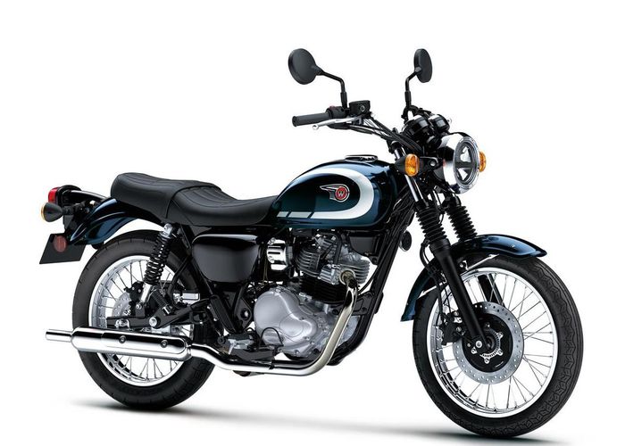 Kawasaki W230 Metallic Ocean Blue x Ebony