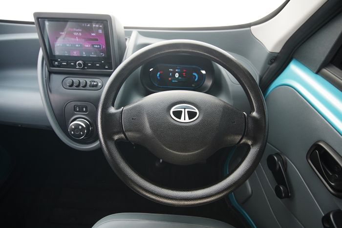 Interior Tata Ace Pro EV.