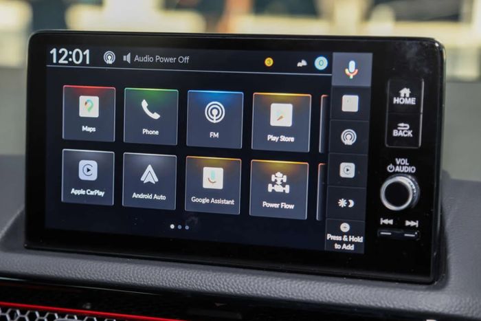 Head unit baru Honda Civic facelift, sekarang sudah ada Google.