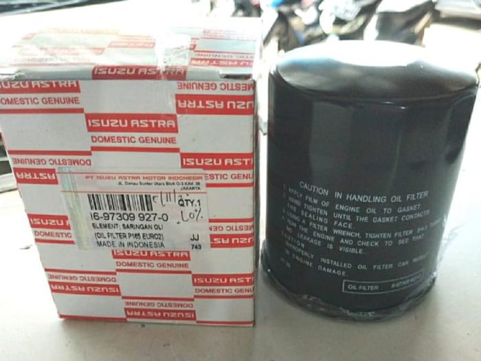 Filter oli mesin original Isuzu Panther 