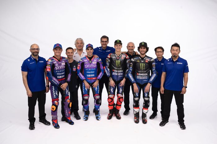 Monster Energy Yamaha dan Pramac Racing Yamaha MotoGP 2025