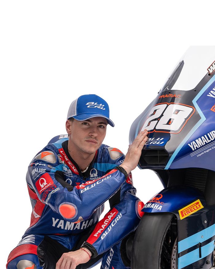 Livery tim Pramac Racing Yamaha Moto2 2025