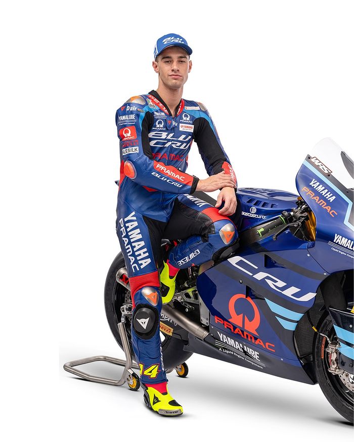 Livery tim Pramac Racing Yamaha Moto2 2025