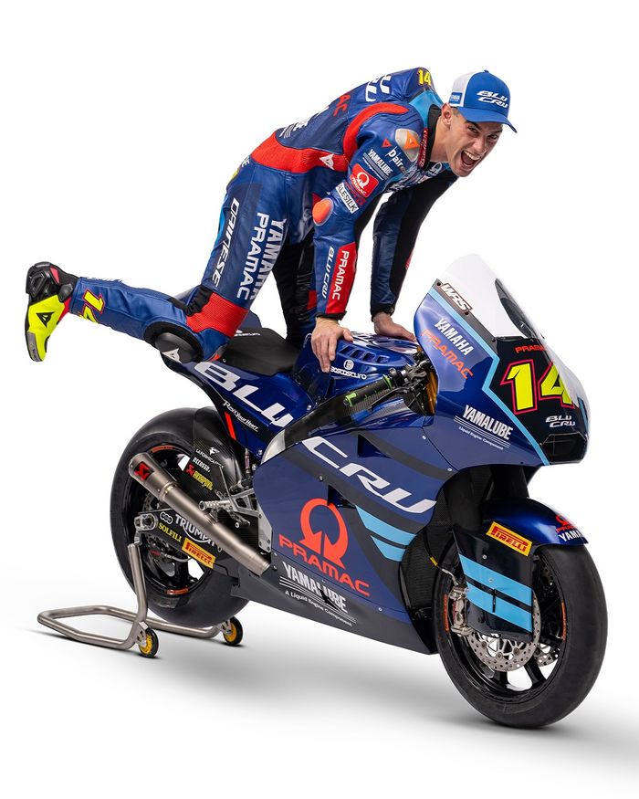 Livery tim Pramac Racing Yamaha Moto2 2025