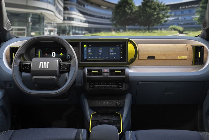 Interior Fiat Grande Panda.
