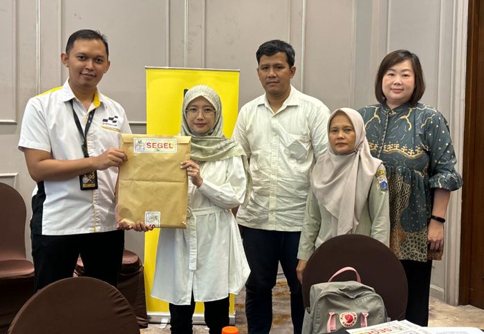Proses pengundian pemenang program Kejutan Dunlop Periode 2 