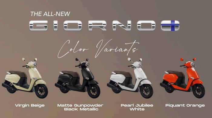 pilihan warna Honda Giorno+