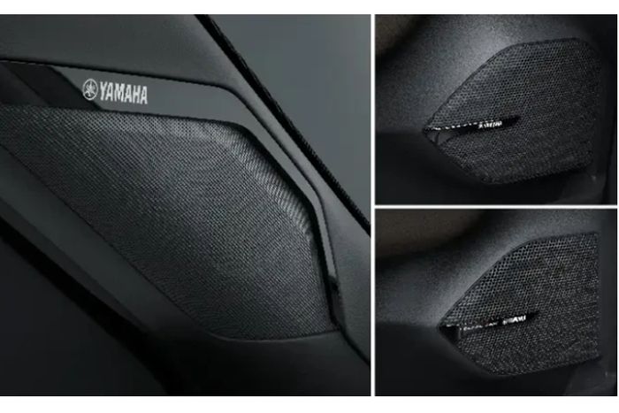 Fitur Dynamic Sound Yamaha Premium Audio dengan delapan&nbsp;speaker&nbsp;