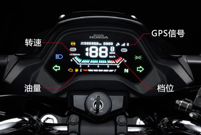 panel instrumen Honda CB150S MC