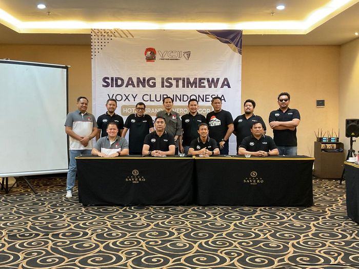 Sidang Istimewa Voxy Club Indonesia bahas AD ART dan pilih Ketua Umum
