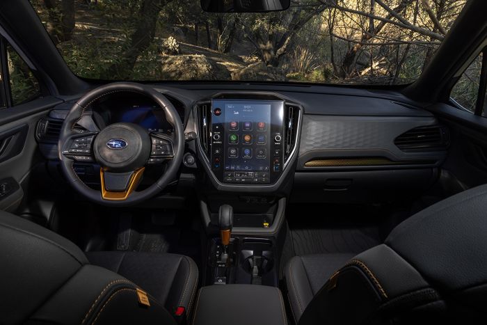 Interior Subaru Forester Wilderness.