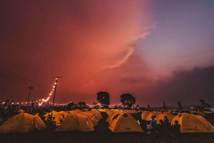 Keseruan camping di acara AUTO KULTUR 2025