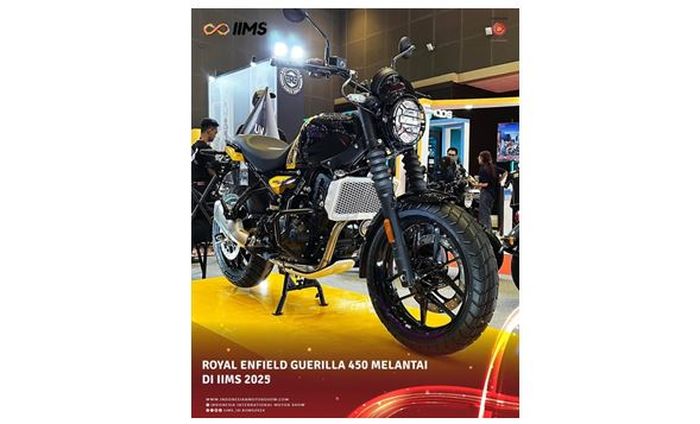 Royal Enfield meluncurkan sepeda motor baru Royal Enfield Guerilla 450. 
