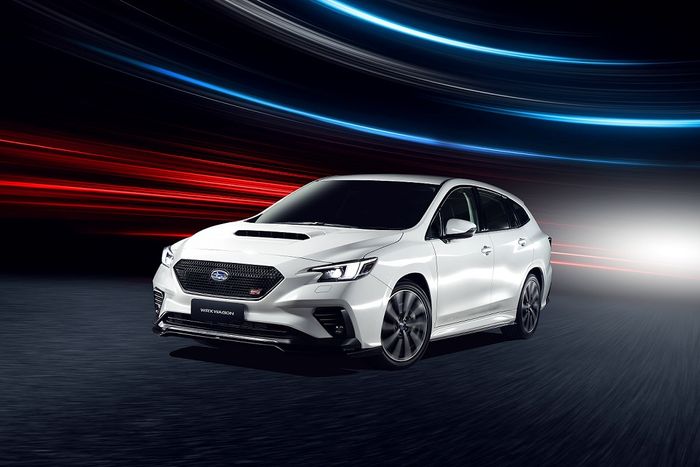 Subaru WRX Wagon dengan STI Performance Parts