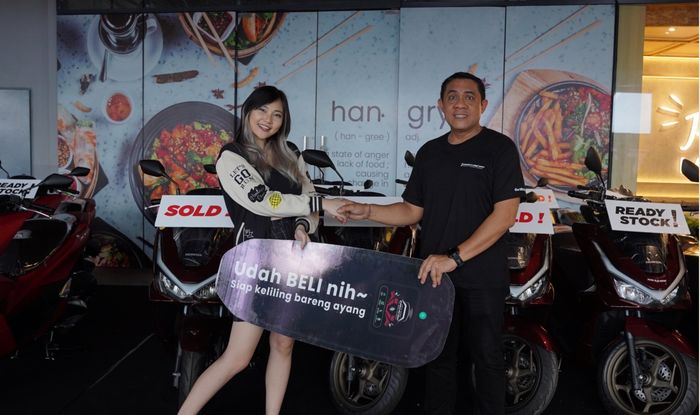 Konsumen bisa bawa pulang langsung 50 unit New PCX 160 yang disiapkan
