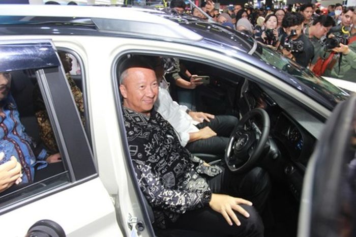 Kunjungan Menteri Perindustrian RI Agus Gumiwang Kartasasmita. 