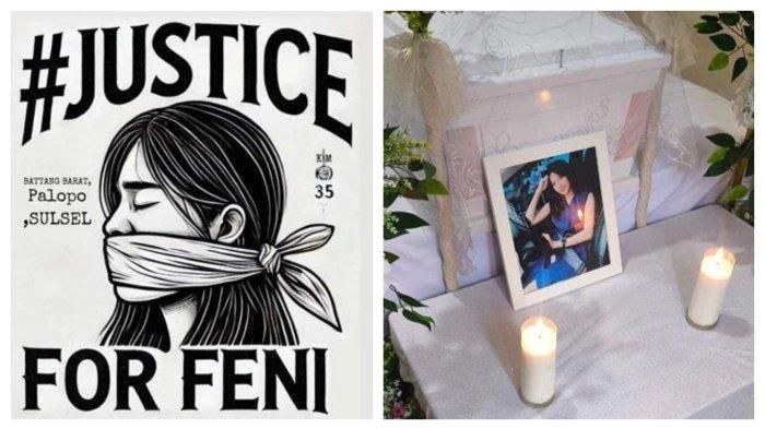 Gerakan Justice For Feni yang menjadi korban pembunuhan sadis, jasadnya ditemukan sisa kerangka setelah setahun dilaporkan hilang