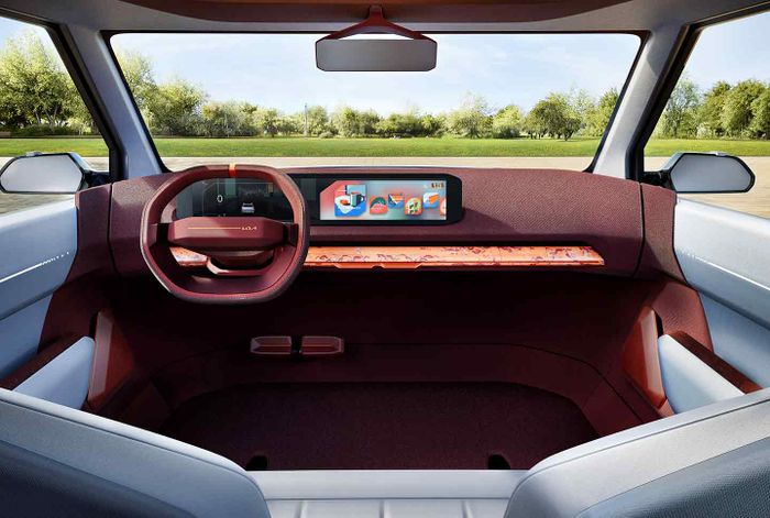 Interior Kia Concept EV2.