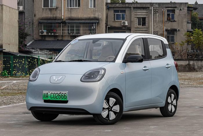 Tampang Wuling Hongguang Mini EV 5 door mirip Binguo EV.