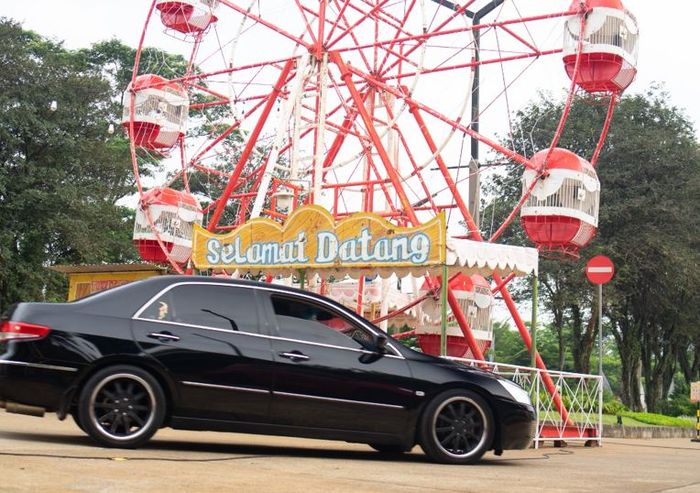 peserta Car Meet Up InAccords tiba di Adhi City, Sentul, Bogor, Jawa Barat