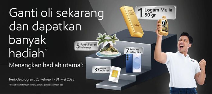 Promo berhadiah langsung dari Mobil™ Lubricants