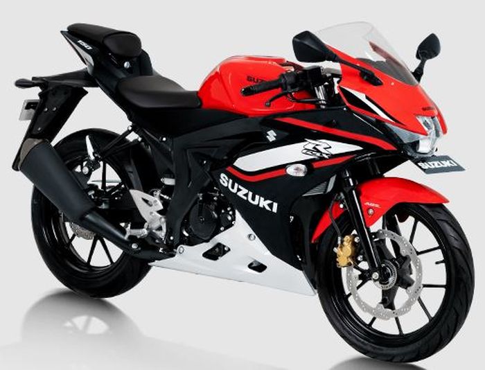 Suzuki GSX-R150 Stronger Red - Titan Black