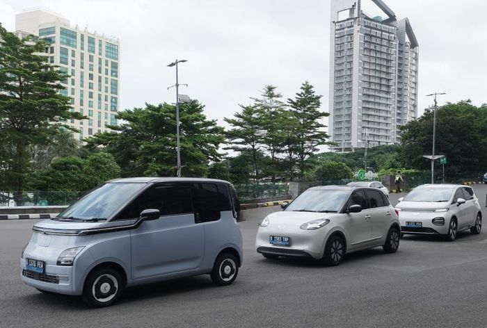 Tidak hanya menampilkan produk, pameran Wuling di Mall Kota Kasablanka juga menyediakan arena test drive