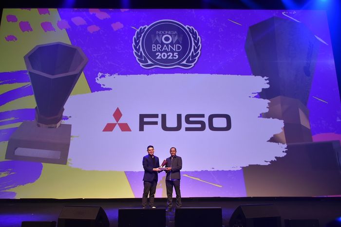 Penghargaan WOW Brand 2025 yang diraih Mitsubishi Fuso