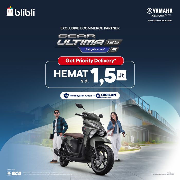 Order online Gear Ultima sudah dibuka mulai 7 Maret 2025