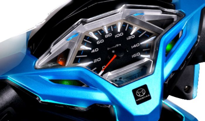 Panel instrumen analog-digital