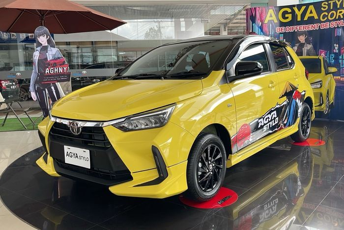 Toyota Agya Stylo versi Agung Toyota.