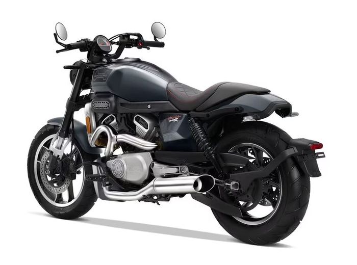 tampak buritan Hyosung Aquila GV125 X