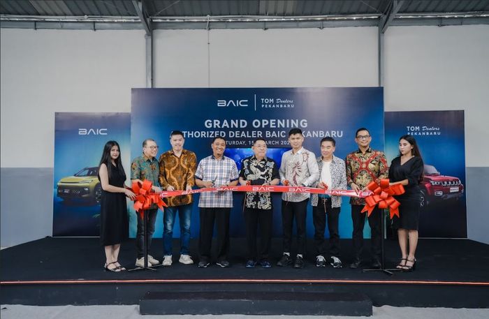 Grand Opening Dealer baru BAIC ke-9 di Pekanbaru, Riau, (15/3/25)