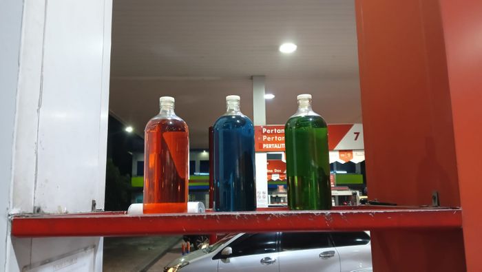 Sampel produk BBM kini dipajang di SPBU Pertamina