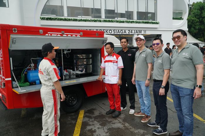 Layanan mobile service Toyota selama mudik Lebaran 2025