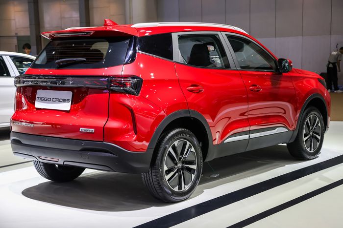 Buritan Chery Tiggo Cross Hybrid.