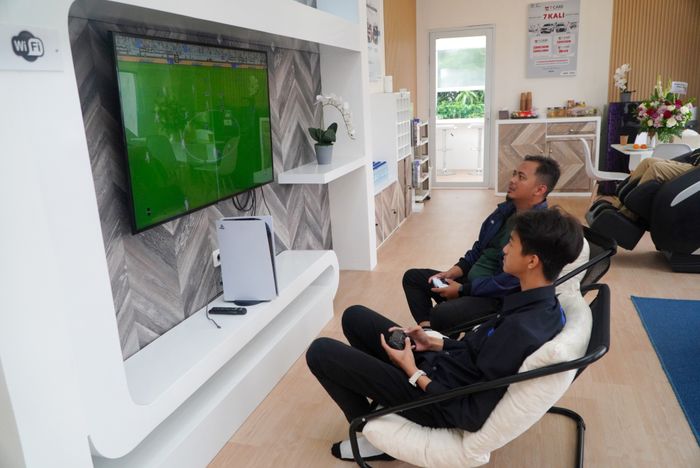 Fasilitas di posko siaga 24 jam Toyota selama mudikk Lebaran