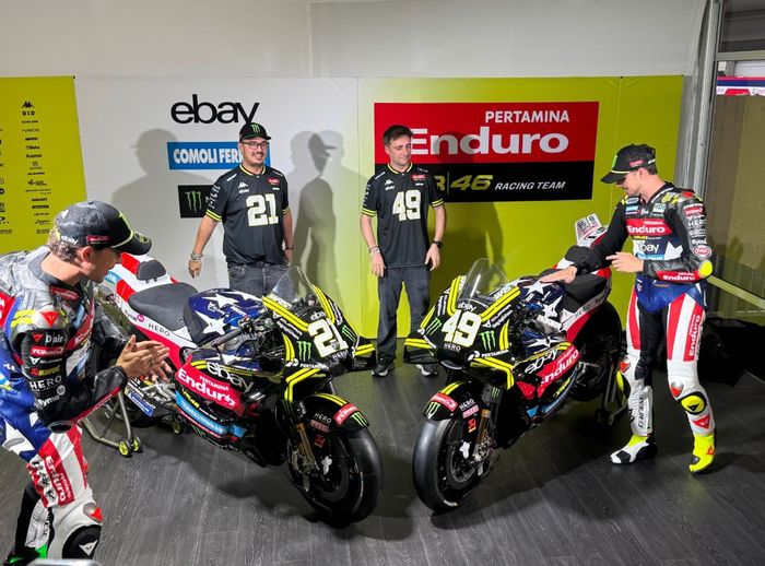 Livery spesial Pertamina Enduro VR46 Racing Team