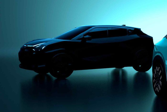 Siluet Nissan Juke terbaru untuk Eropa.