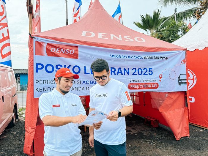 Teknisi tersertifikasi Denso siap membantu pemudik di momen lebaran 2025