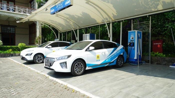 Stasiun Pengisian Kendaraan Listrik Umum (SPKLU) milik PLN
