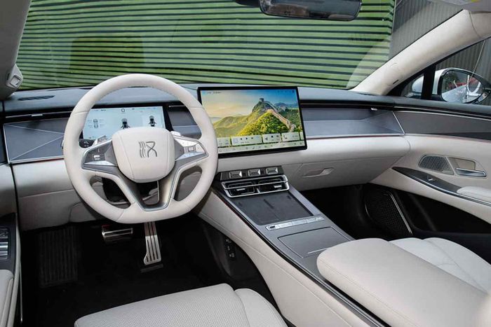 Interior BYD Han L EV.