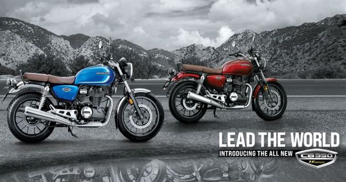 detail tampilan Honda CB350 H'ness terbaru
