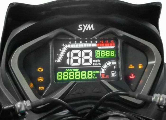 panel instrumen SYM Cruisym 150 